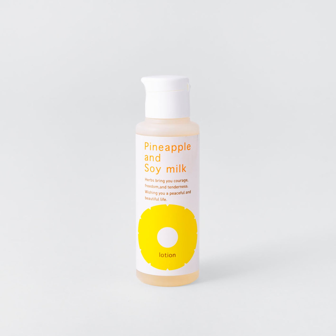 Pineapple and Soy Milk Hair Inhibitor Lotion 100mlL (Made in Japan) (Daily Use, Reduces Hair Growth) (Suitable for All Skin Types, Kid-Friendly) (For Face and Body)