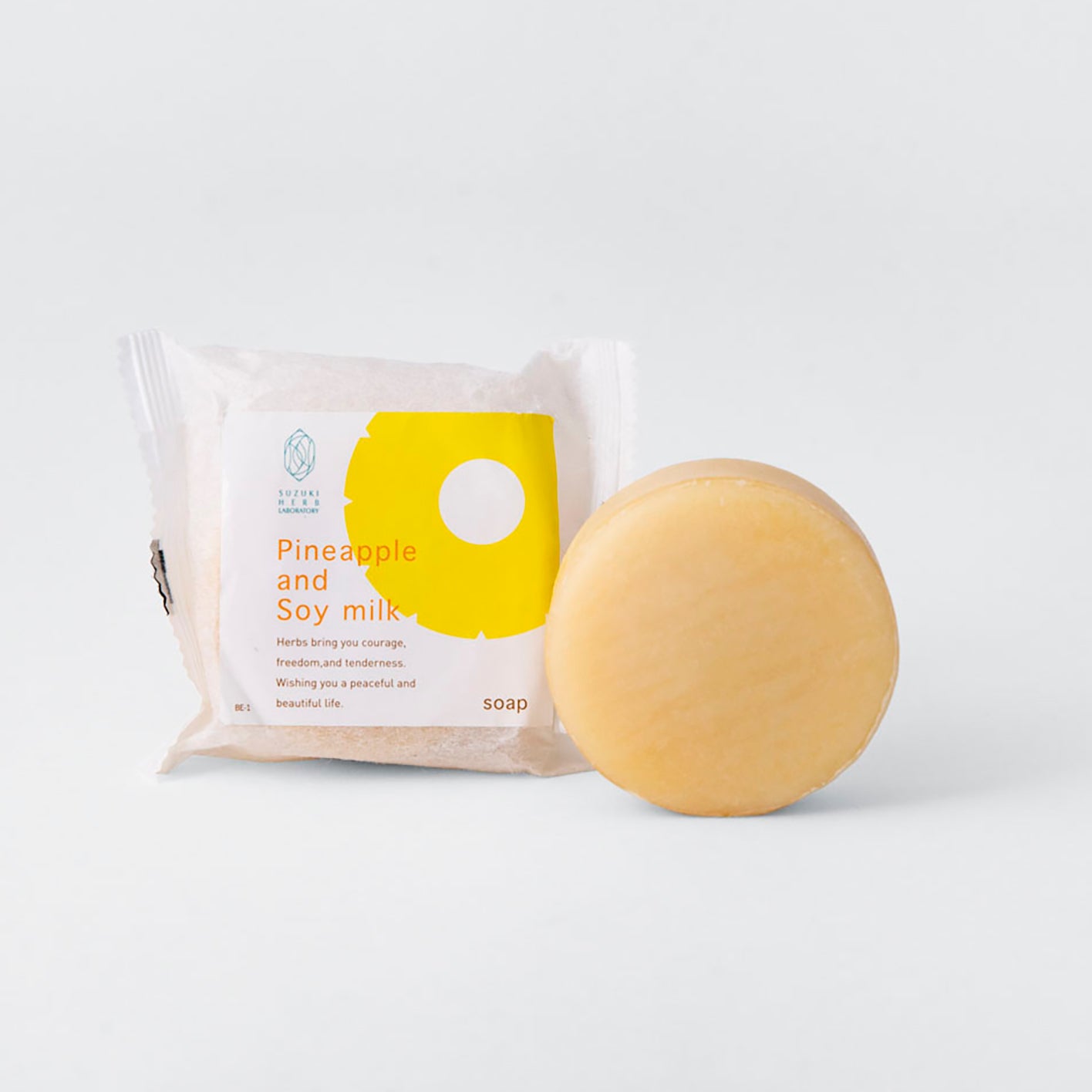 Pineapple and Soy Milk Soap 90g (For Face and Body) (Pore Care)