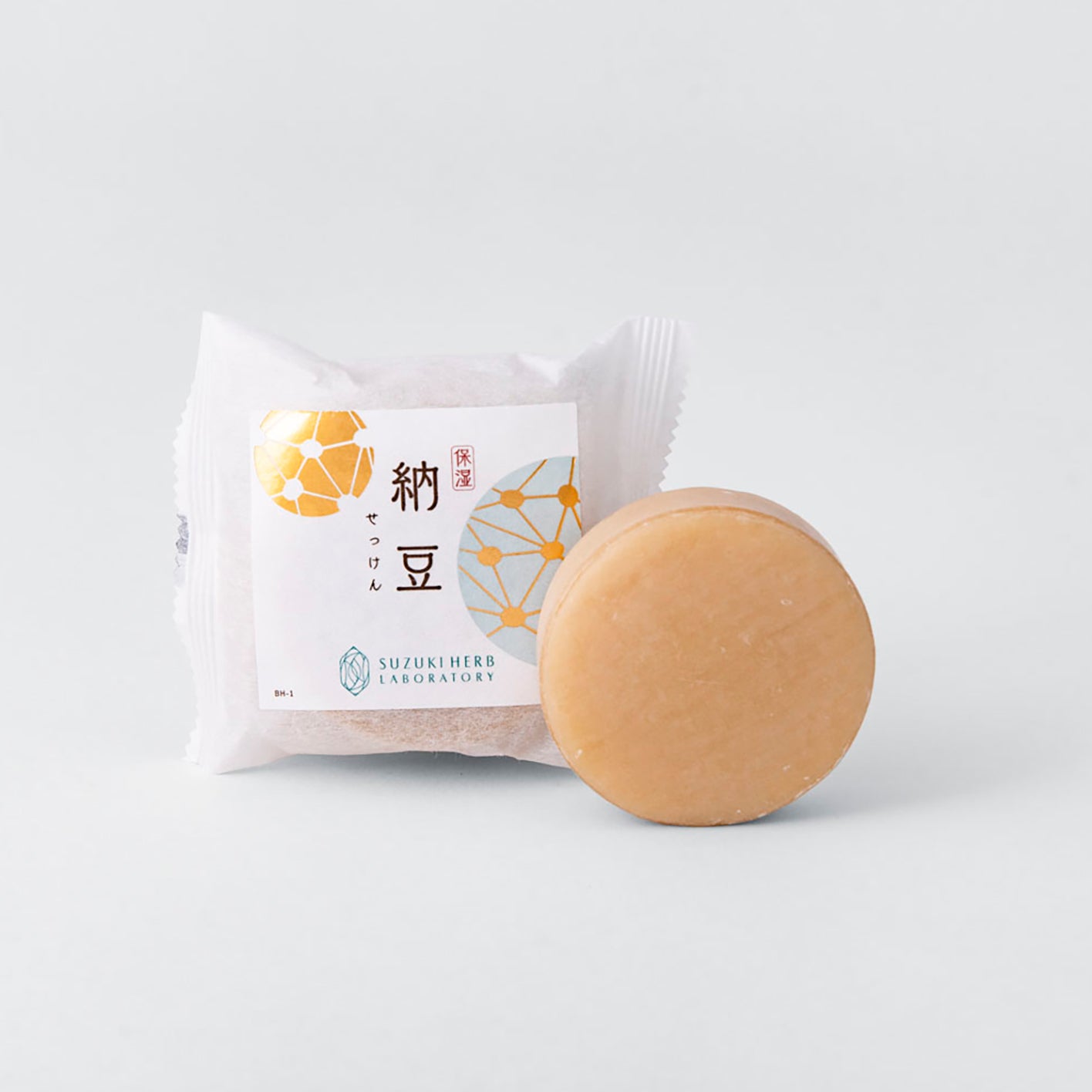Natto Fermented Soybean Soap 80g (For Face and Body) (Rich Foam) (Gentle Formula Suitable for All Skin Types)