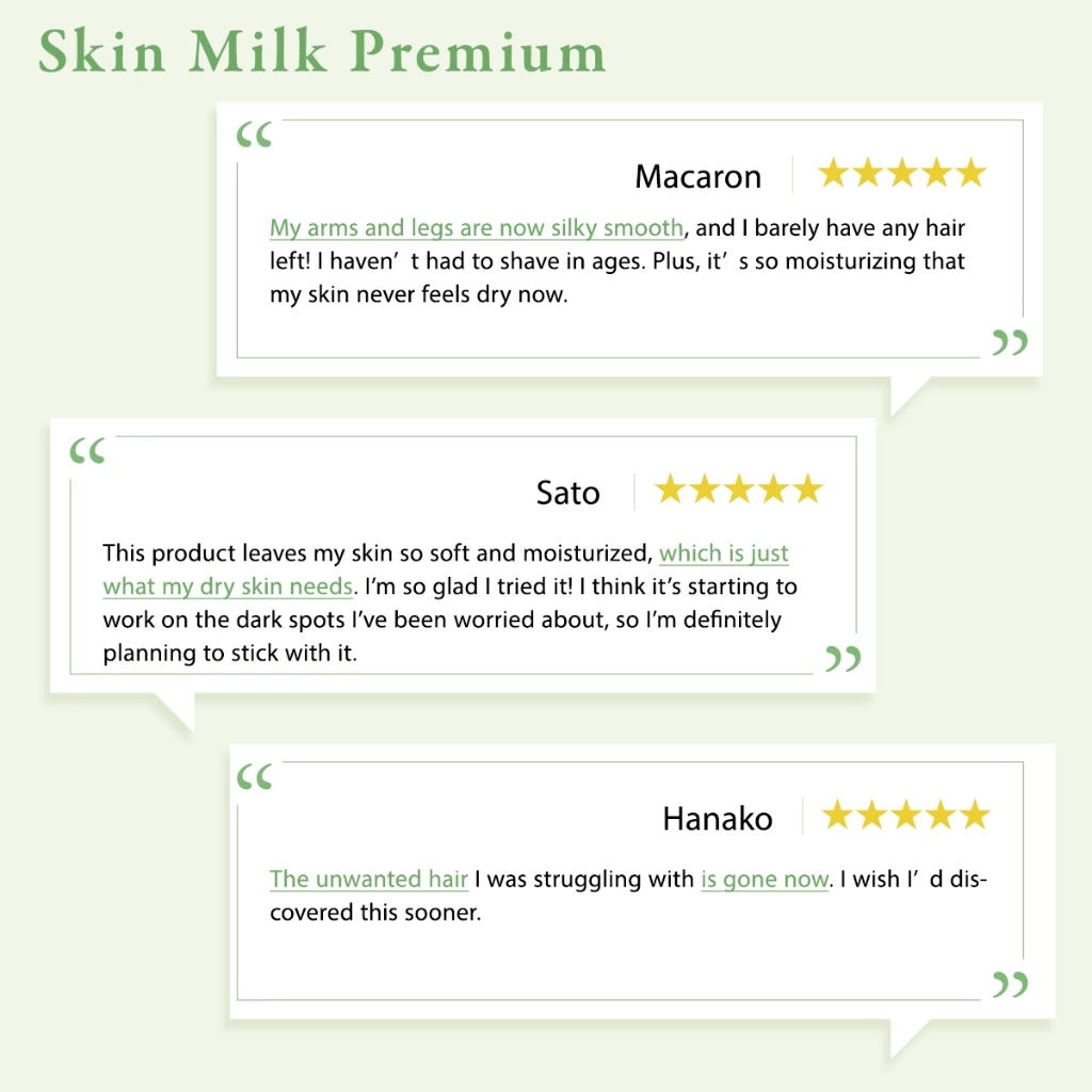Pineapple and Soy Milk Hair Inhibitor Skin Milk Premium 100mlL (Milky Lotion) (Moisturizing)