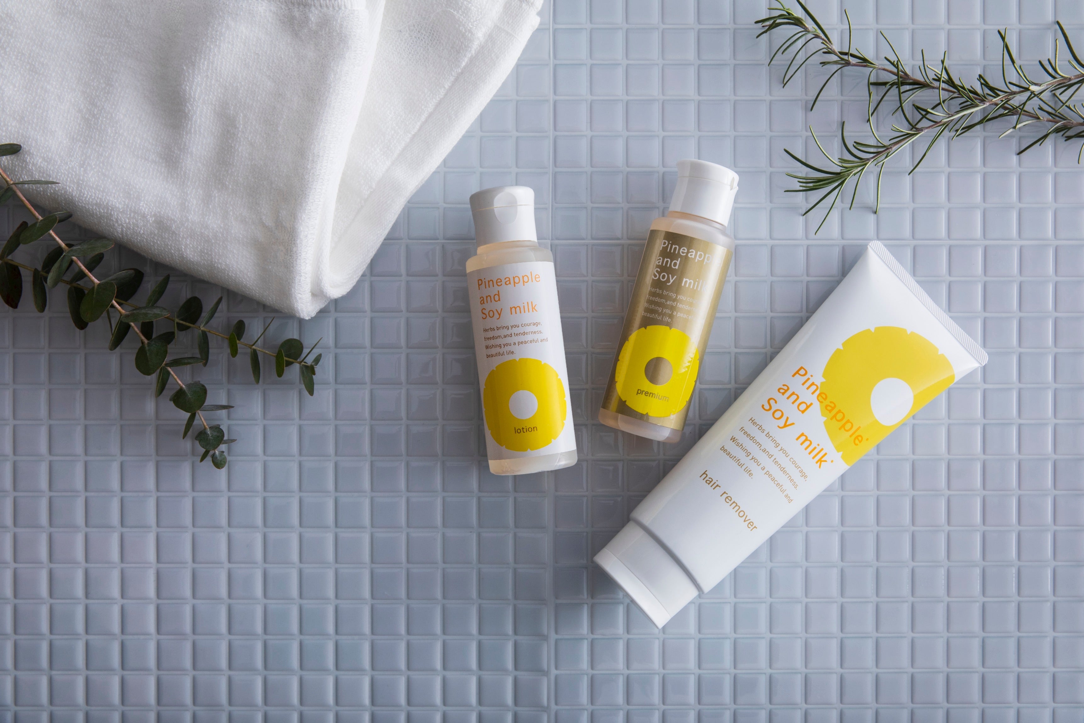 Pineapple and Soy Milk Series