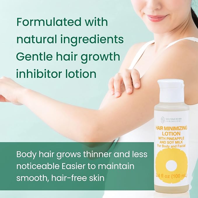 Pineapple and Soy Milk Hair Removal Cream 230g and Pineapple and Soy M