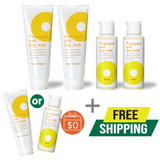 DIY Hair Removal Combo Pack - Cream and Lotion, use in conjunction for best results, all skin types,...